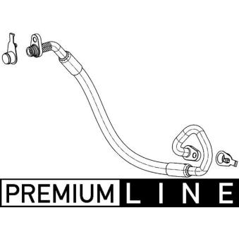 Conduite à haute pression, climatisation MAHLE AP 101 000P