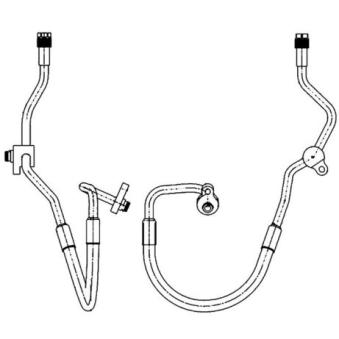 Conduite à haute pression, climatisation MAHLE AP 128 000P
