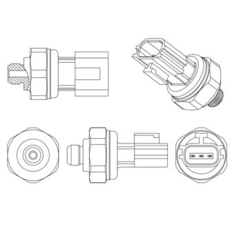 Pressostat, climatisation MAHLE ASE 8 000P