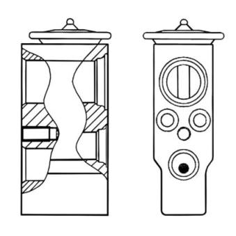 Détendeur, climatisation MAHLE AVE 25 000S