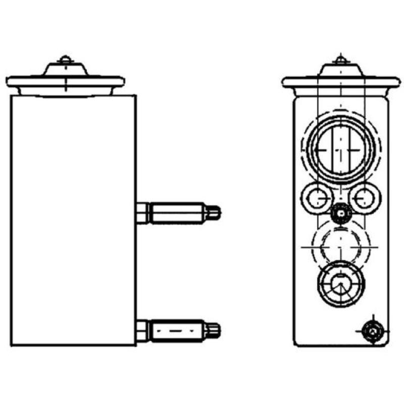 Détendeur, climatisation MAHLE AVE 67 000P - Visuel 1