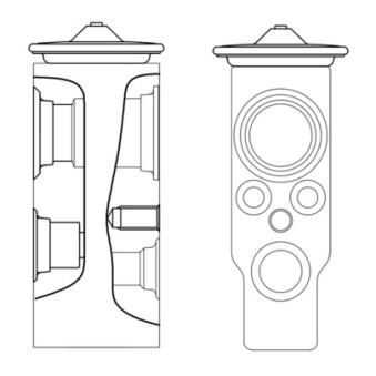 Détendeur, climatisation MAHLE AVE 7 000S