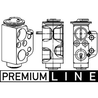 Détendeur, climatisation MAHLE AVE 71 000P