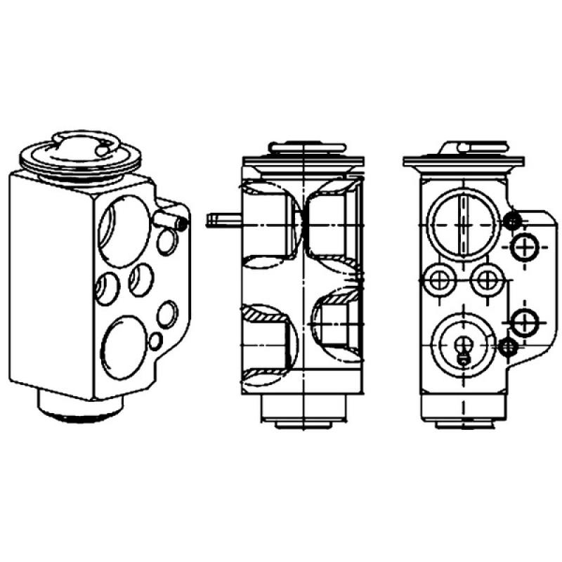 Détendeur, climatisation MAHLE AVE 71 000P - Visuel 2