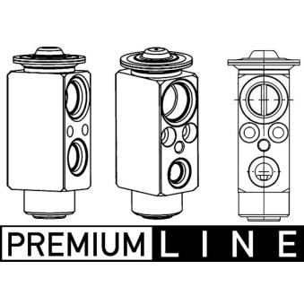 Détendeur, climatisation MAHLE AVE 79 000P