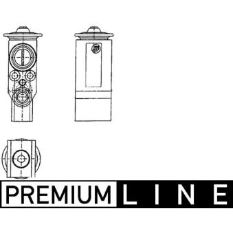 Détendeur, climatisation MAHLE