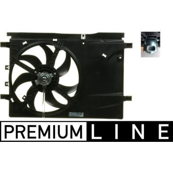 Ventilateur, refroidissement du moteur MAHLE CFF 182 000P