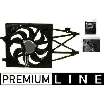 Ventilateur, refroidissement du moteur MAHLE CFF 218 000P