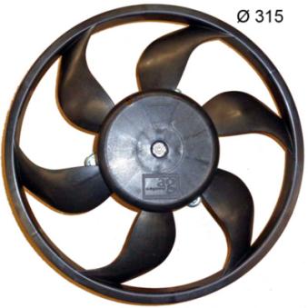Ventilateur, refroidissement du moteur MAHLE CFF 383 000S
