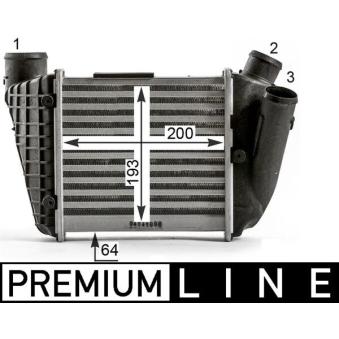 Intercooler, échangeur MAHLE CI 429 000P
