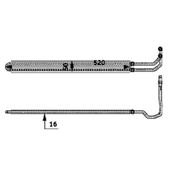 Radiateur d'huile, direction MAHLE CLC 53 000P