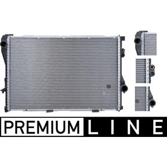 Radiateur, refroidissement du moteur MAHLE CR 281 000P