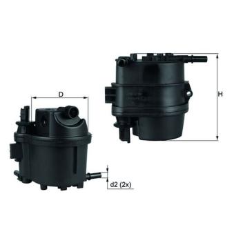 Filtre à carburant MAHLE KL 779