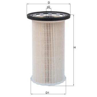 Filtre à carburant MAHLE