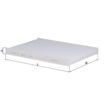 Filtre, air de l'habitacle MAHLE LA 463