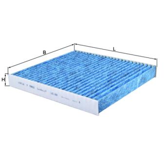 Filtre, air de l'habitacle MAHLE LAO 888