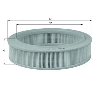 Filtre à air MAHLE LX 81
