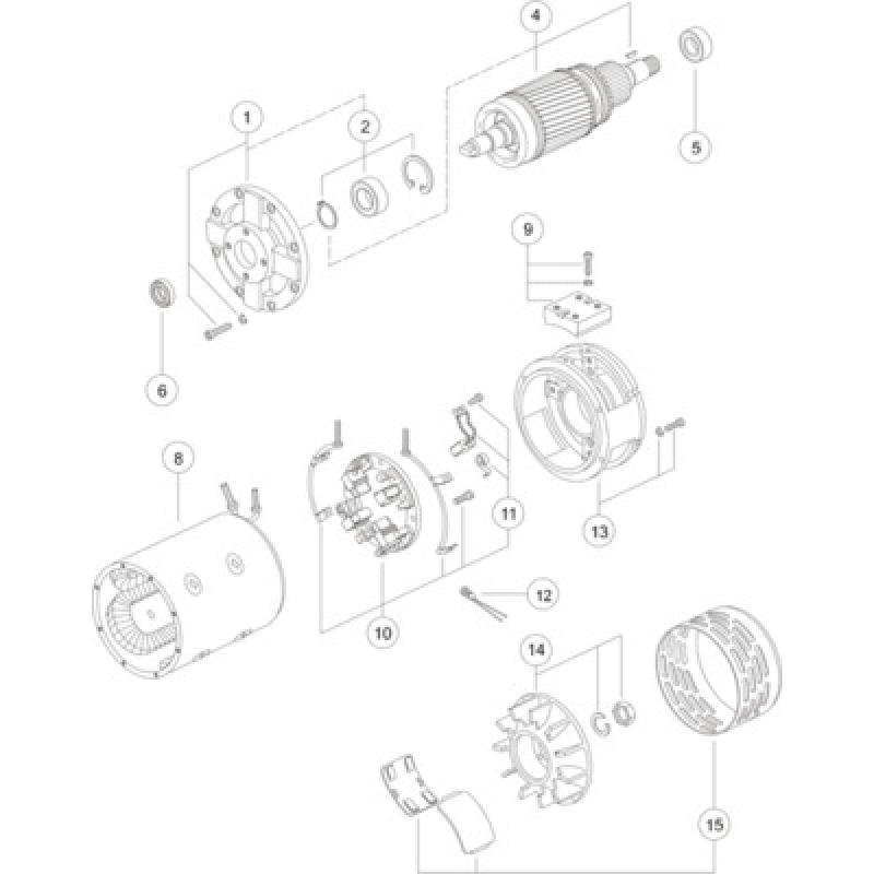 Moteur électrique MAHLE MM 198 - Visuel 2