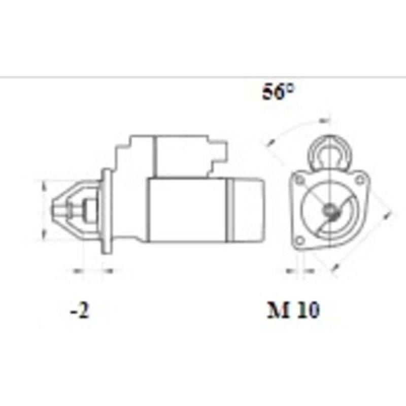 Démarreur MAHLE MS 1094 - Visuel 1