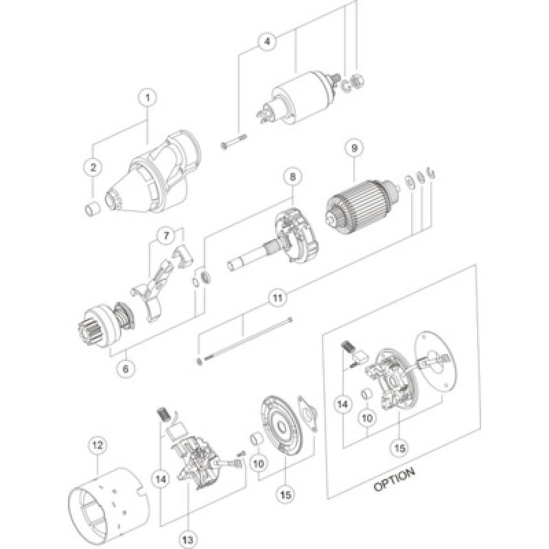 Démarreur MAHLE MS 241 - Visuel 2