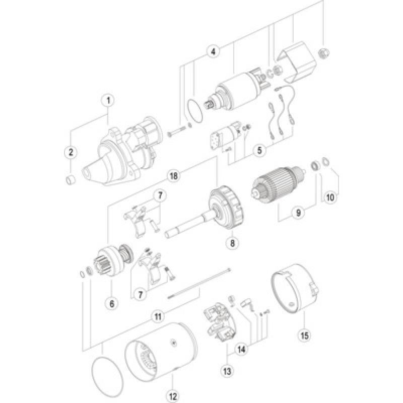Démarreur MAHLE MS 291 - Visuel 2
