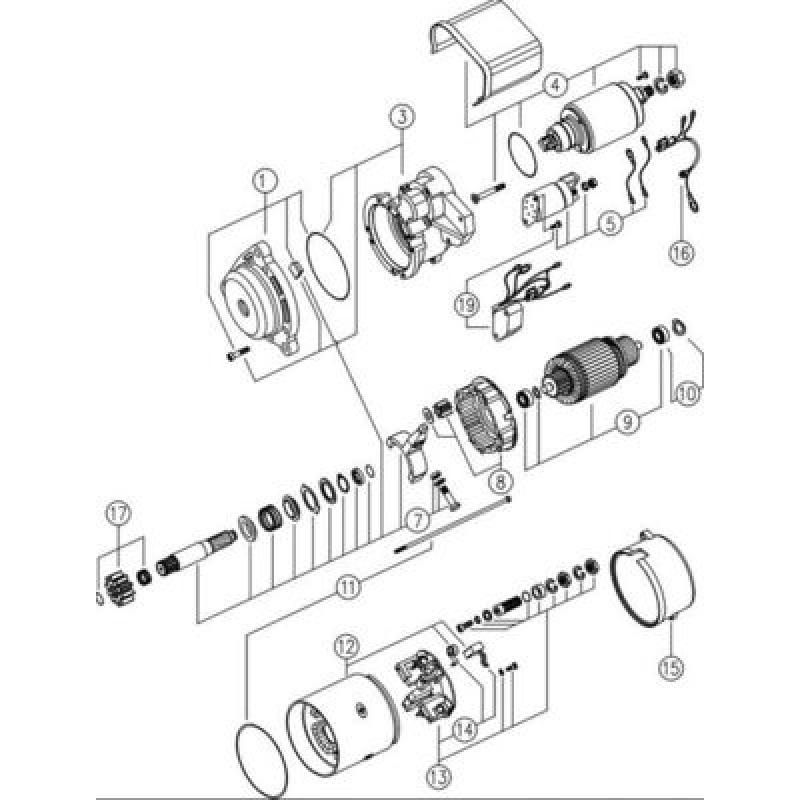 Démarreur MAHLE MS 821 - Visuel 2