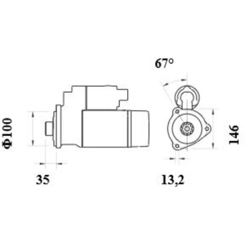 Démarreur MAHLE MS 999 - Visuel 1