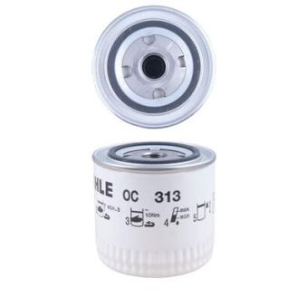 Filtre à huile MAHLE OC 313