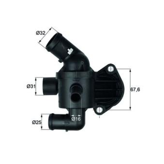Thermostat d'eau MAHLE TI 15 87