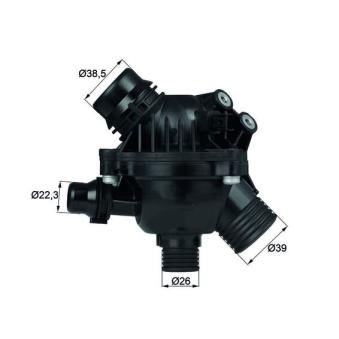 Thermostat d'eau MAHLE TM 14 97