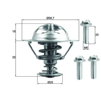 Thermostat d'eau MAHLE