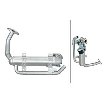 Radiateur, réaspiration des gaz d'échappement HELLA 6NU 014 864-961