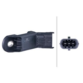 Capteur, pression de suralimentation HELLA 6PP 009 400-111