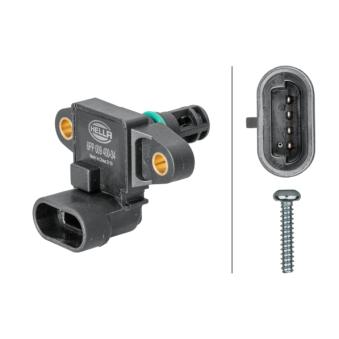 Capteur, pression du tuyau d'admission HELLA 6PP 009 400-341