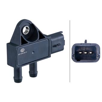Capteur, pression des gaz échappement HELLA 6PP 009 409-101