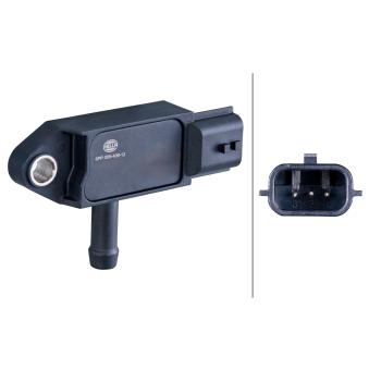 Capteur, pression des gaz échappement HELLA