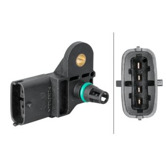 Capteur, pression du tuyau d'admission HELLA 6PP 013 112-211