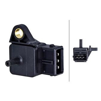 Capteur, pression de suralimentation HELLA