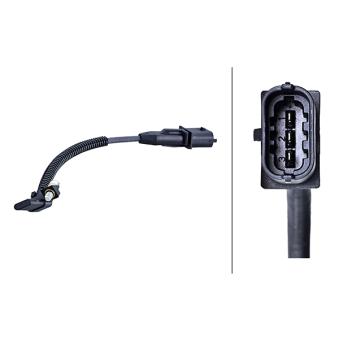 Capteur d'angle, vilebrequin HELLA