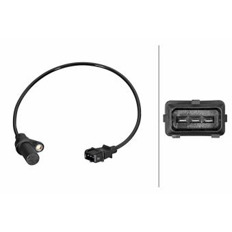 Capteur d'angle, vilebrequin HELLA