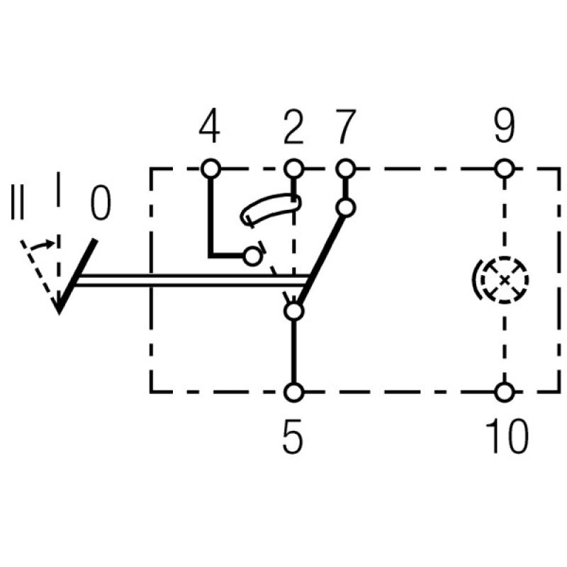 Interrupteur HELLA 6RH 007 832-411 - Visuel 1