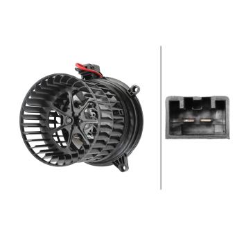 Pulseur d'air habitacle HELLA
