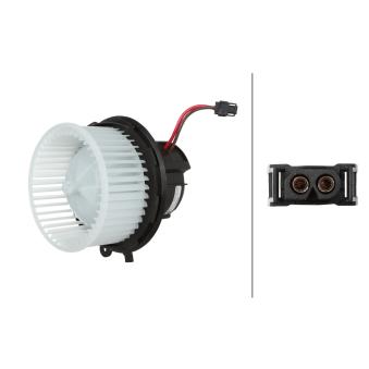 Pulseur d'air habitacle HELLA 8EW 366 400-351