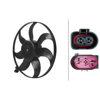Ventilateur, refroidissement du moteur HELLA