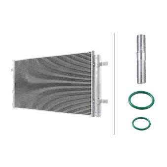 Condenseur, climatisation HELLA 8FC 366 221-771