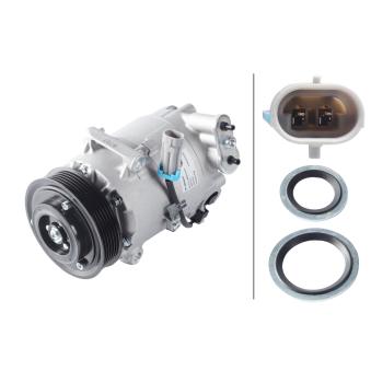 Compresseur, climatisation HELLA 8FK 366 200-471
