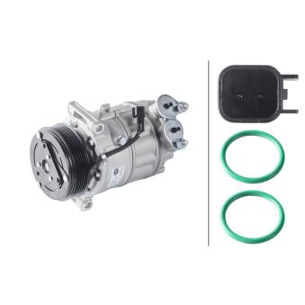 Compresseur, climatisation HELLA 8FK 366 200-771