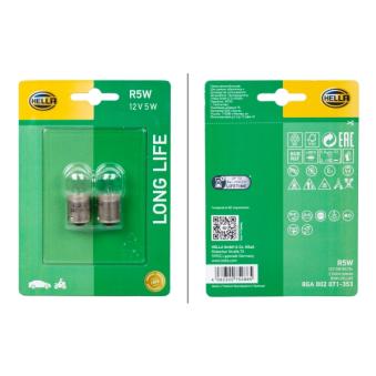 Ampoule, feu clignotant HELLA 8GA 002 071-353