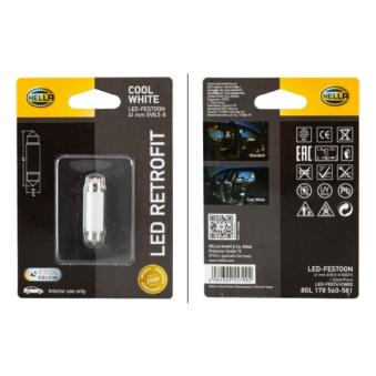 Ampoule, éclairage intérieur HELLA