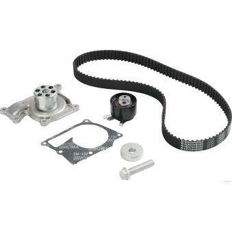 Pompe à eau + kit de courroie de distribution HERTH+BUSS JAKOPARTS